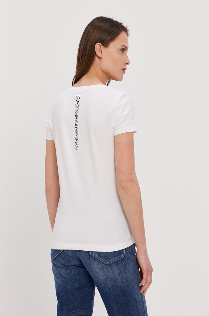 Odzież EA7 Emporio Armani - T-shirt 8NTT63.TJ12Z 8NTT63.TJ12Z biały