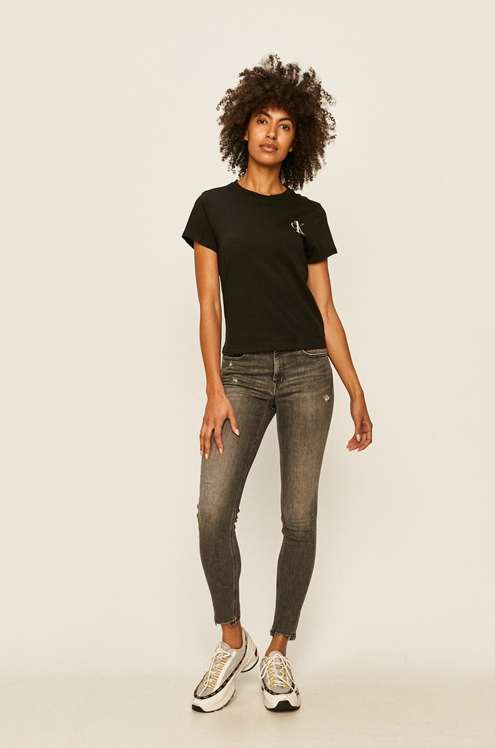Calvin Klein Underwear - Tričko CK One 000QS6356E čierna AA00