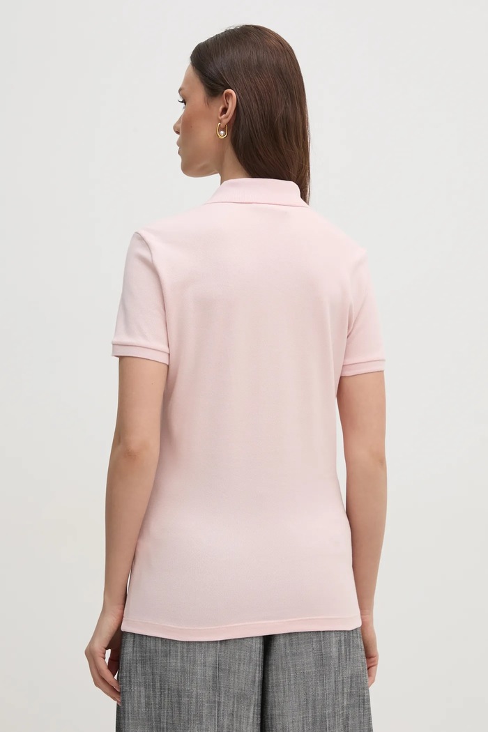 Oblečení Polo tričko Lacoste PF5462 růžová