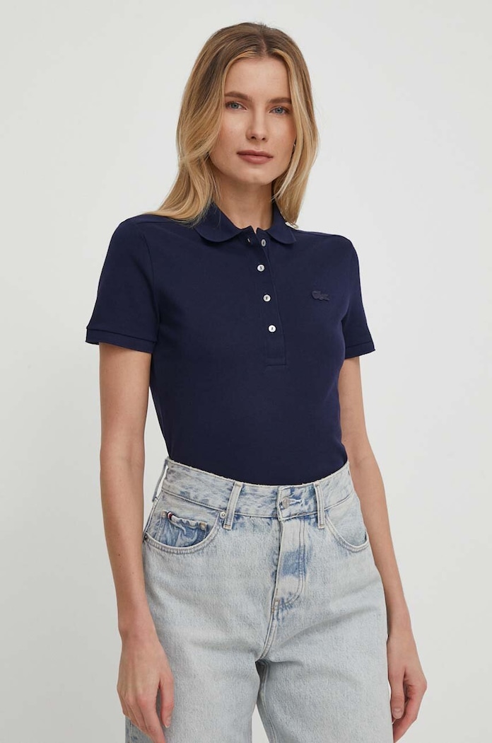 Polo tričko Lacoste námořnická modř PF5462