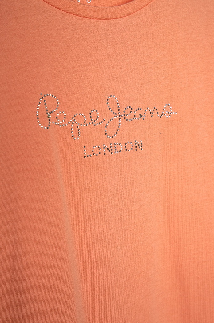 Dievča Pepe Jeans - Detské tričko Nuria 128-178/180 cm PG502460 oranžová