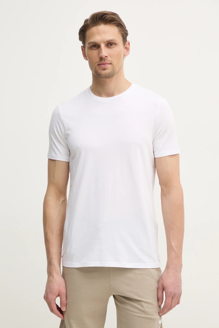Armani Exchange - Pánske tričko bavlna biela 8NZT74.ZJA5Z