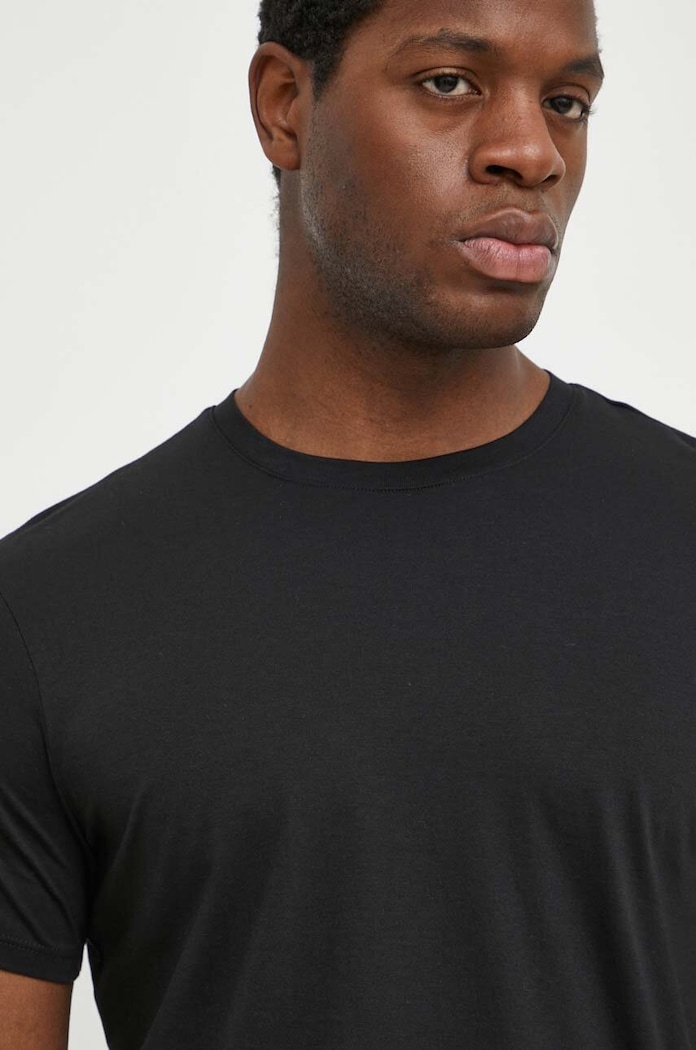 Armani Exchange - Pánske tričko čierna 8NZT74.ZJA5Z