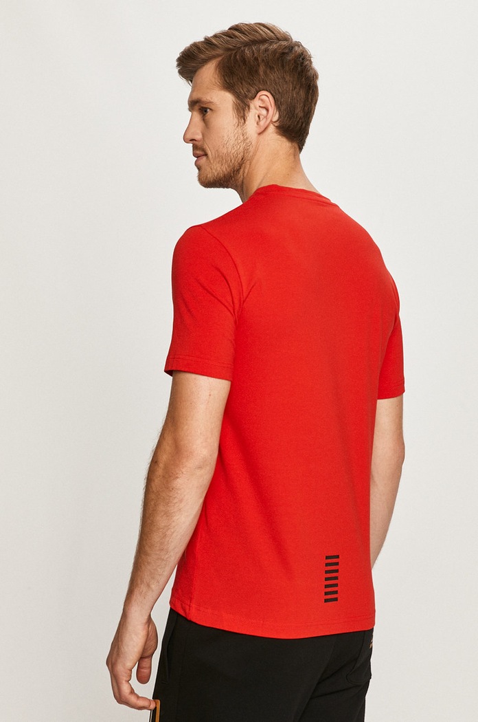 Îmbrăcăminte EA7 Emporio Armani Tricou 8NPT53.PJM5Z rosu