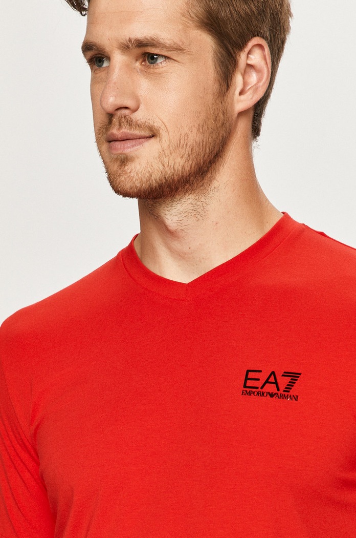 Tricou EA7 Emporio Armani 8NPT53.PJM5Z rosu