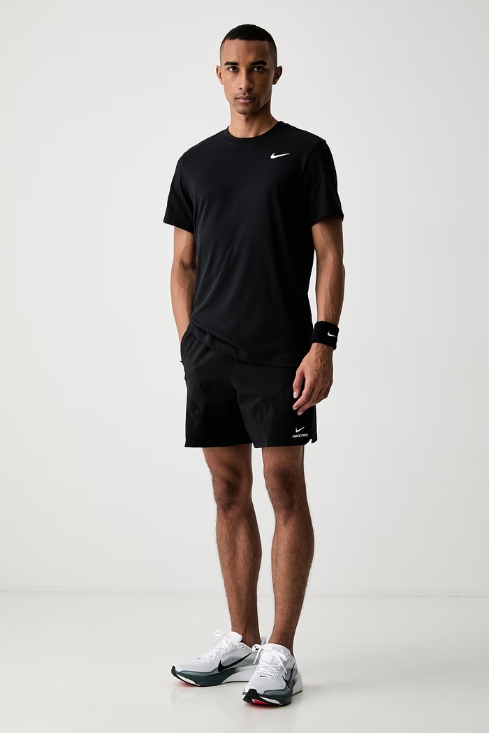 Nike T-shirt γυμναστικής Ανδρικό AR6029 μαύρο SS21