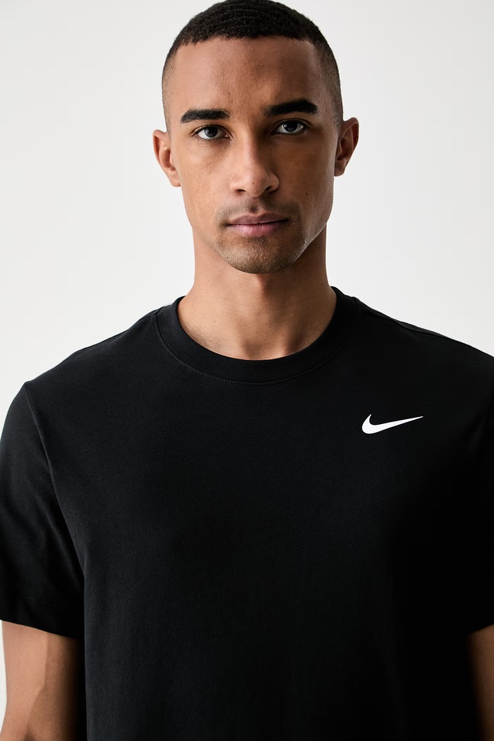 Nike T-shirt γυμναστικής Ανδρικό μαύρο AR6029