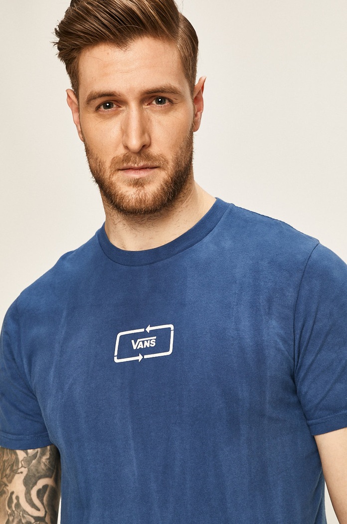 Vans - Pánske tričko modrá VN0A49SXRGJ1