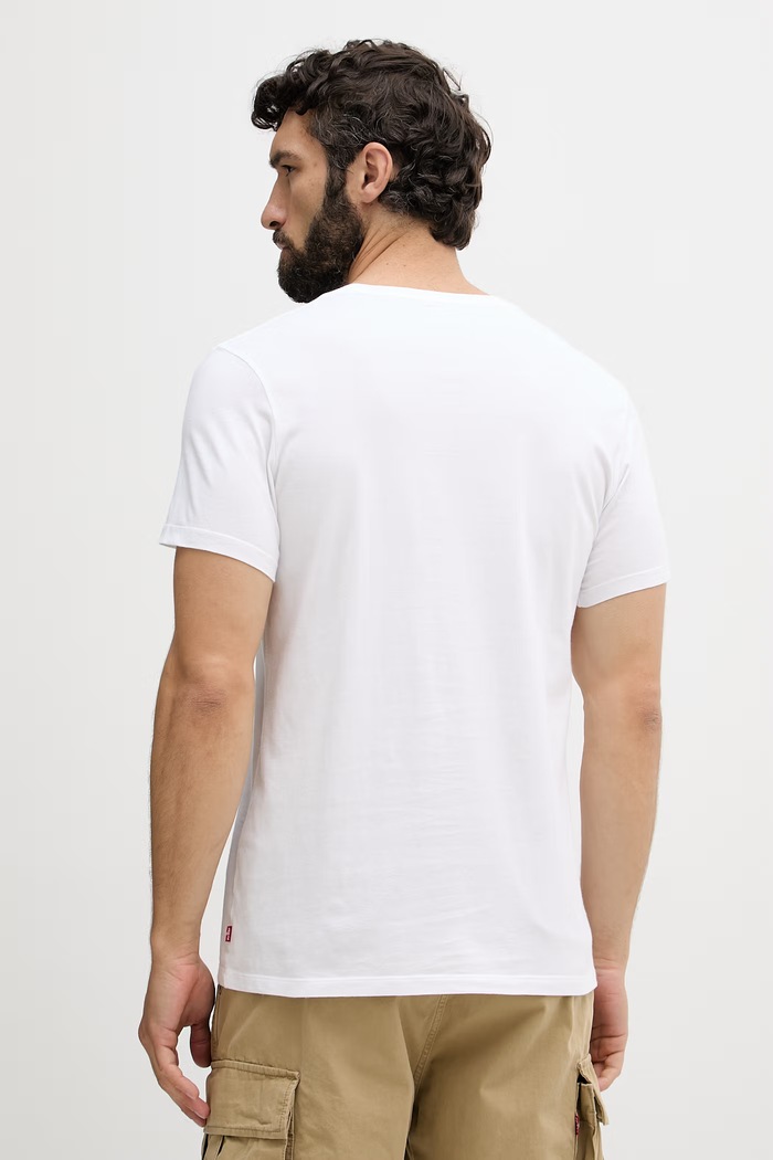 Levi's tricou pentru bărbați din bumbac pachet de 2 79681.0001 alb