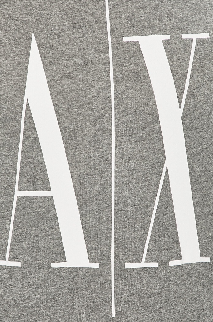 Armani Exchange t-shirt bawełniany 8NZTPA.ZJH4Z.NOS szary