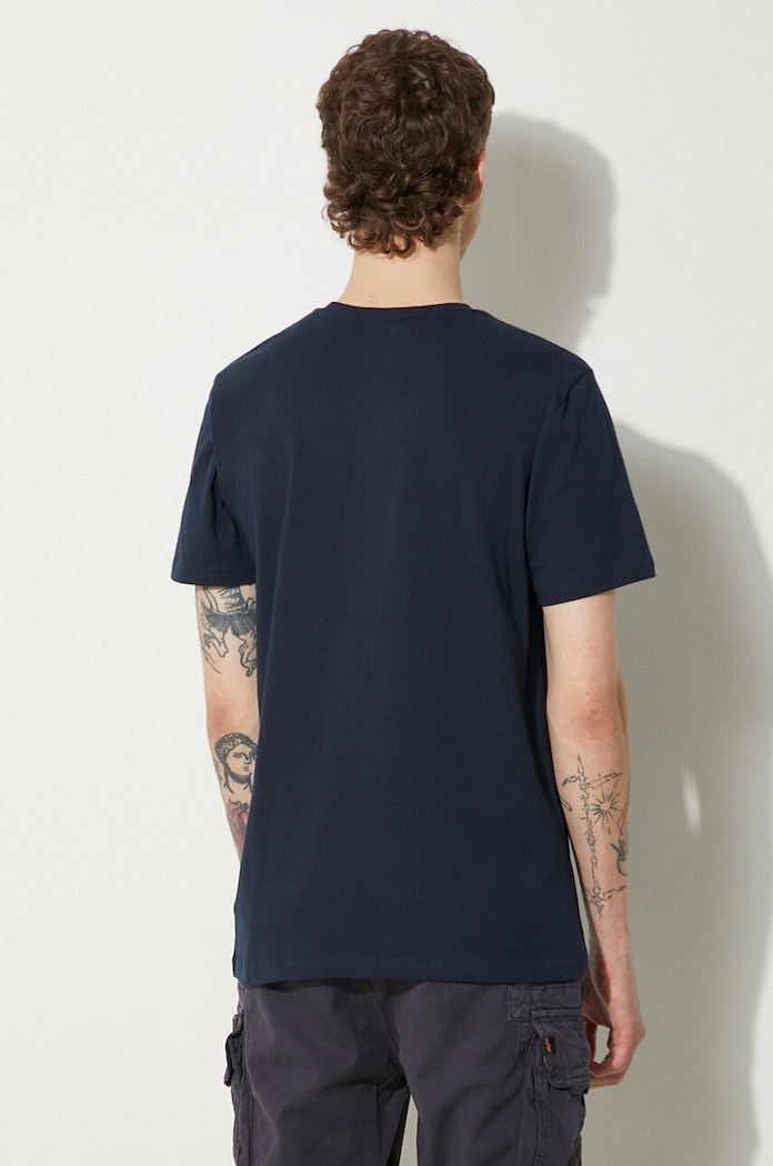 Odzież Helly Hansen t-shirt HH LOGO T-SHIRT 33979 granatowy