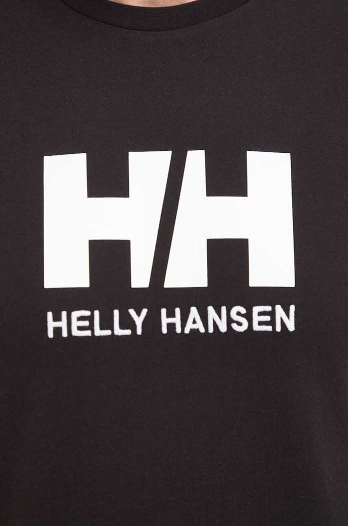 Helly Hansen tricou HH LOGO T-SHIRT 33979 negru