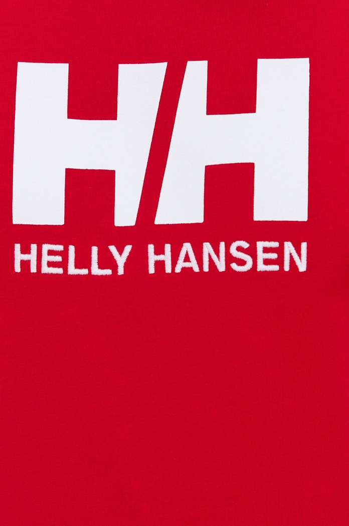 Helly Hansen t-shirt HH LOGO T-SHIRT 33979 czerwony