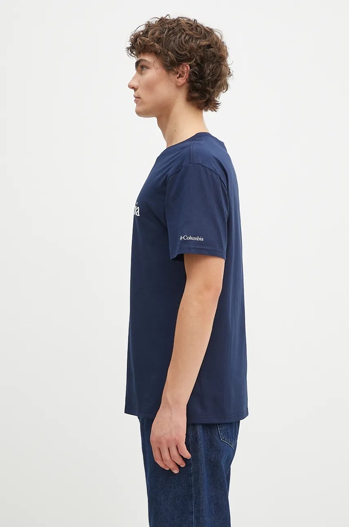 Columbia t-shirt 1680053 blu navy AW25