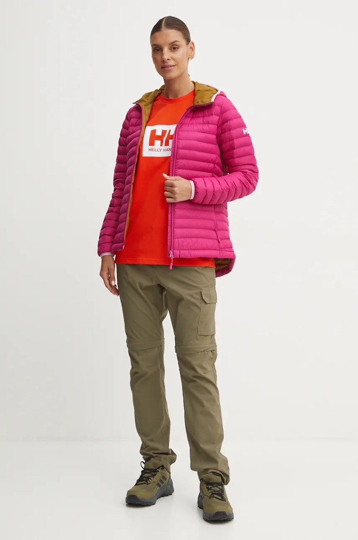 Pamučna majica Helly Hansen TOKYO narančasta 53285