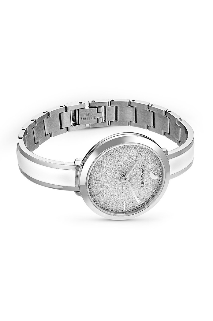 Swarovski ura CRYSTALLINE DELIGHT 5580537 bela SS21