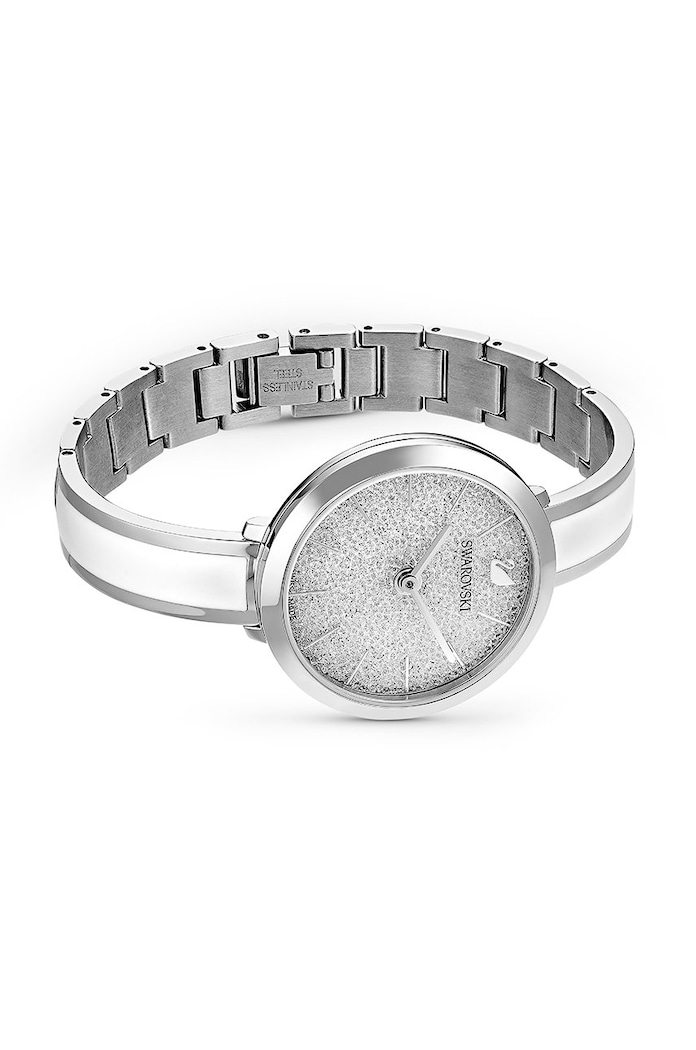 Swarovski ura CRYSTALLINE DELIGHT 5580537 bela SS21