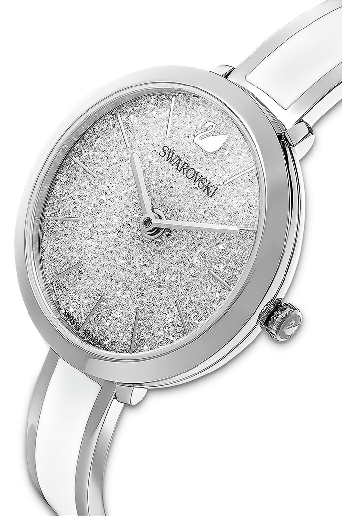 Dodatki Swarovski ura CRYSTALLINE DELIGHT 5580537 bela