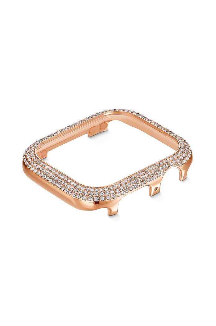 Swarovski - Puzdro Sparkling Apple Watch 5572574 zlatá SS21