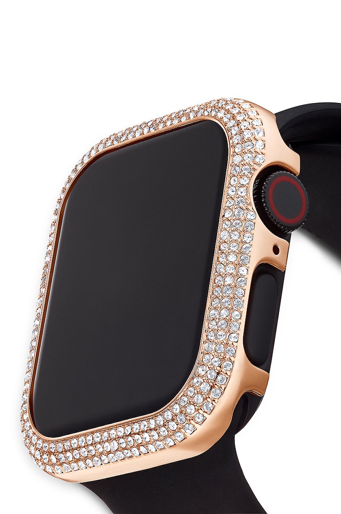 Swarovski - Puzdro Sparkling Apple Watch zlatá 5572574