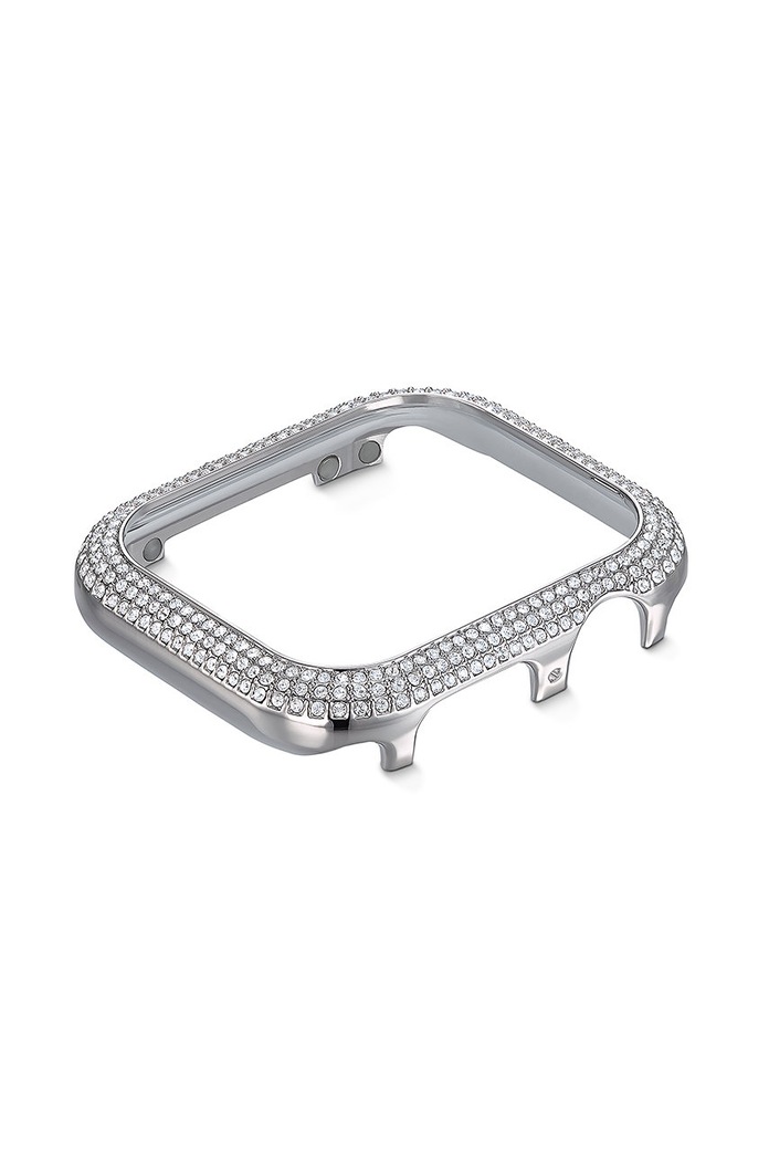 Swarovski - Obal Sparkling Apple Watch 5572573 stříbrná AA00