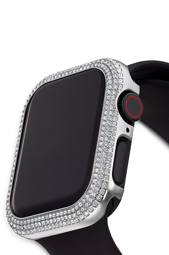 Swarovski - Obal Sparkling Apple Watch stříbrná 5572573