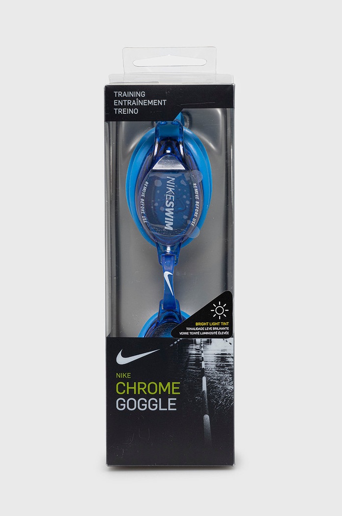 Akcesoria Nike Okulary pływackie N79151 niebieski
