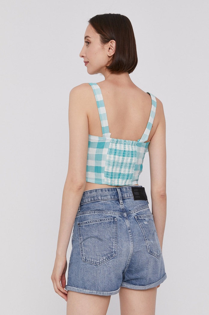 Ρούχα Μπλουζάκι Pepe Jeans VALENTINA PL303996.529 τιρκουάζ
