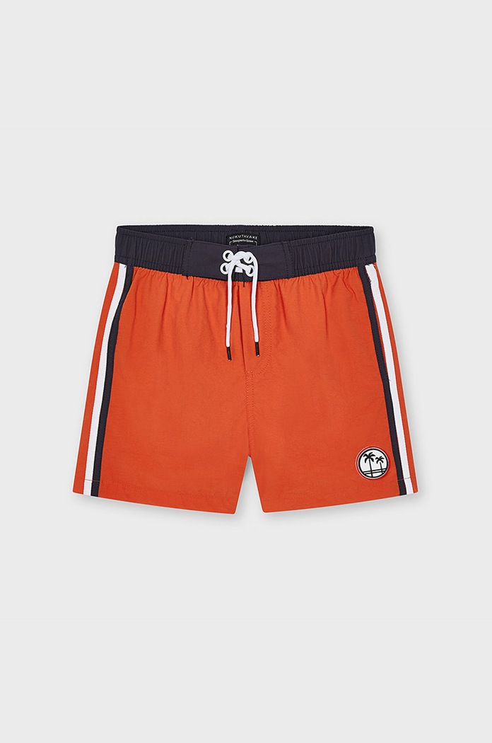 Mayoral - Pantaloni scurti de baie copii rosu 6635.7G.JUNIOR
