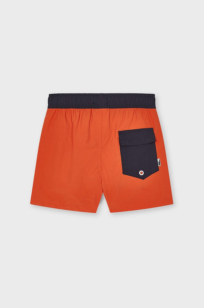 Mayoral - Pantaloni scurti de baie copii 6635.7G.JUNIOR rosu SS21