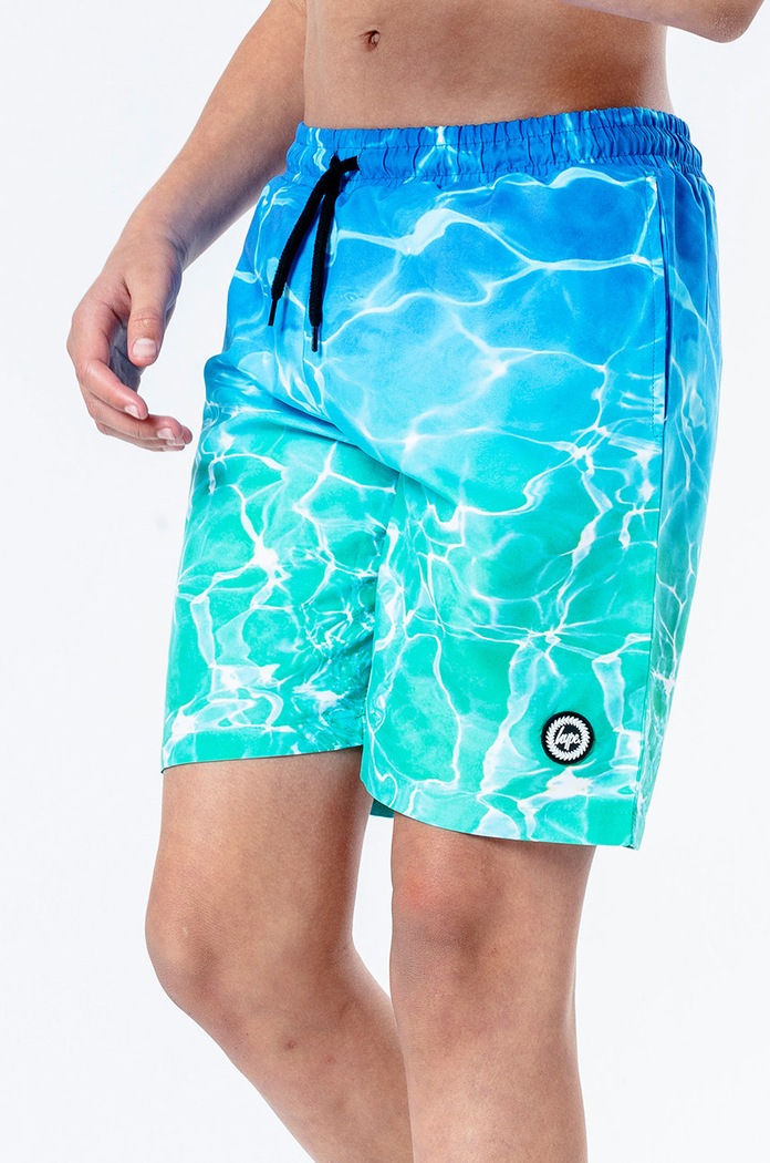 Hype gyerek úszó rövidnadrág POOL FADE mintás türkiz YWF.359