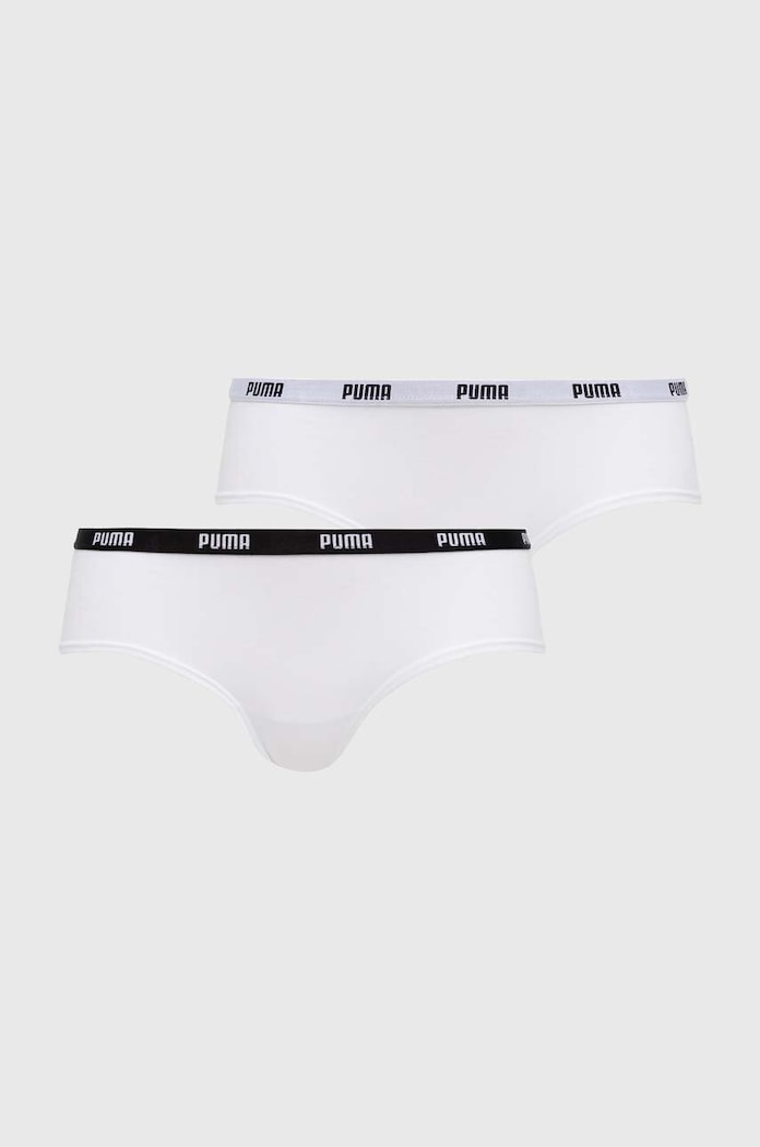 Nohavičky Puma 2-pak nohavičky biela 907852