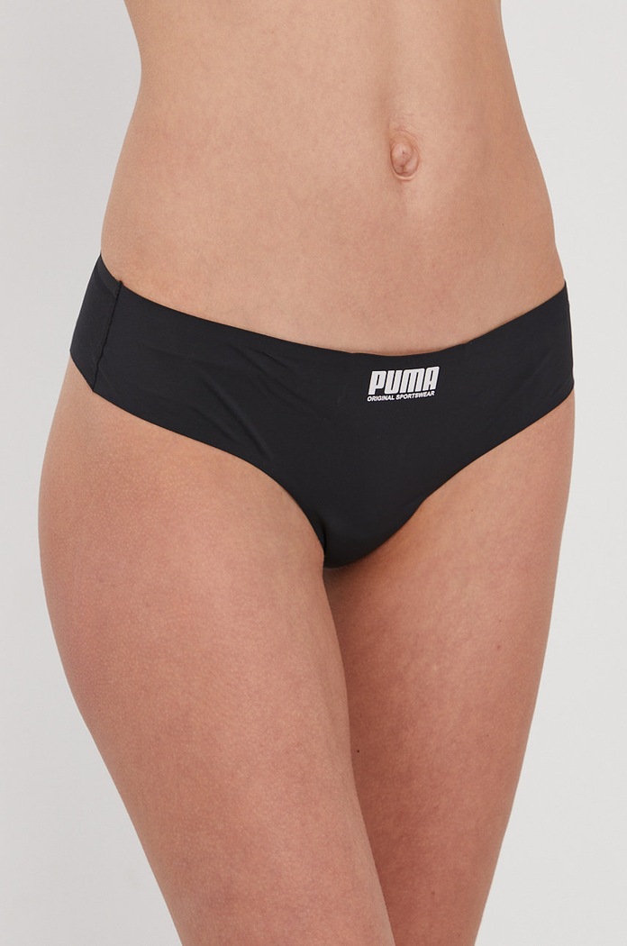 Puma Chiloți (2-pack) 935052 figi negru 935052