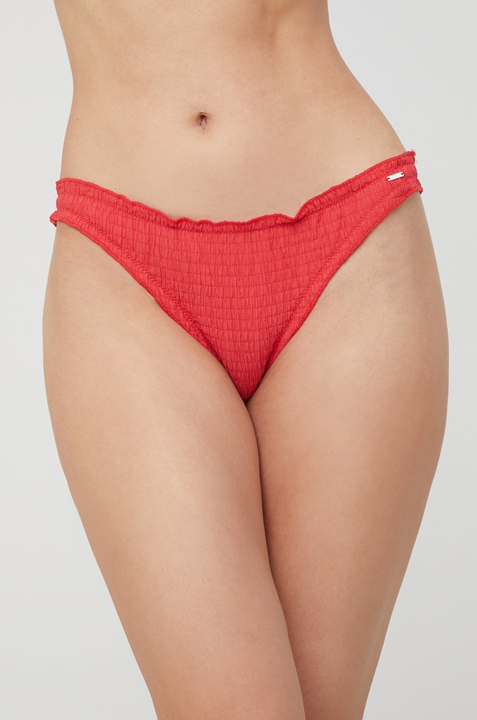 Plavkové kalhotky Pepe Jeans Susan spodní červená PLB10335.244