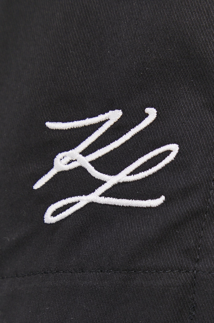 Karl Lagerfeld Top piżamowy 211W2123 211W2123 czarny