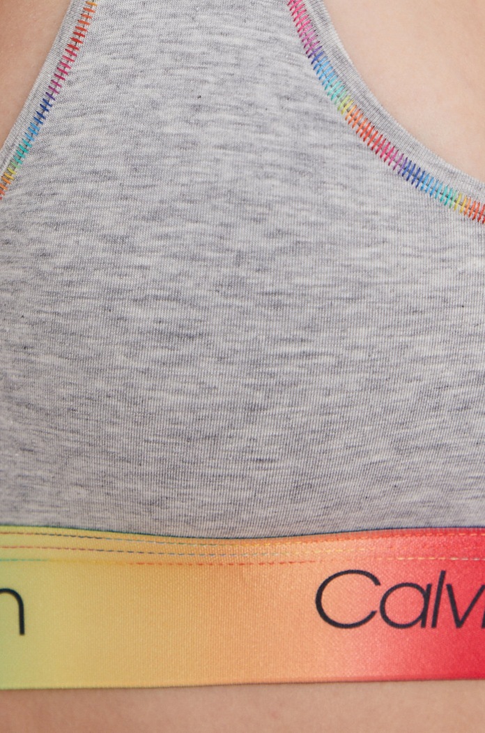 Podprsenka Calvin Klein Underwear sivá 000QF6538E.4891