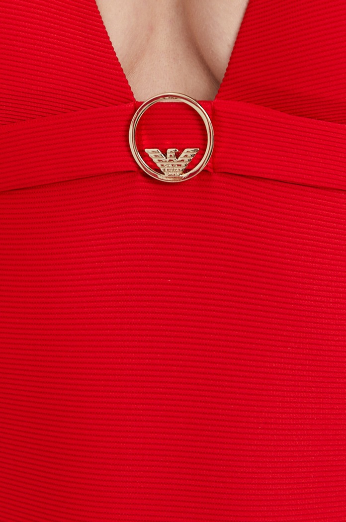 Plavky Emporio Armani 262024.1P307 červená