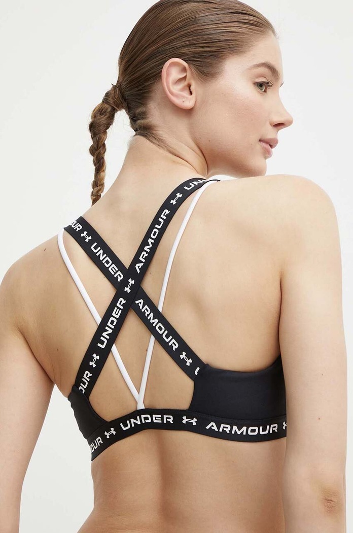 Oblečenie Športová podprsenka Under Armour Crossback 1361033 čierna