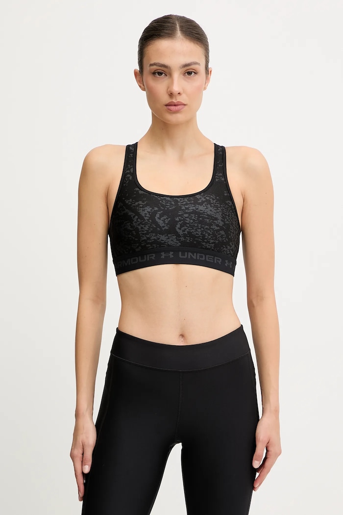 Under Armour biustonosz sportowy czarny 1361042