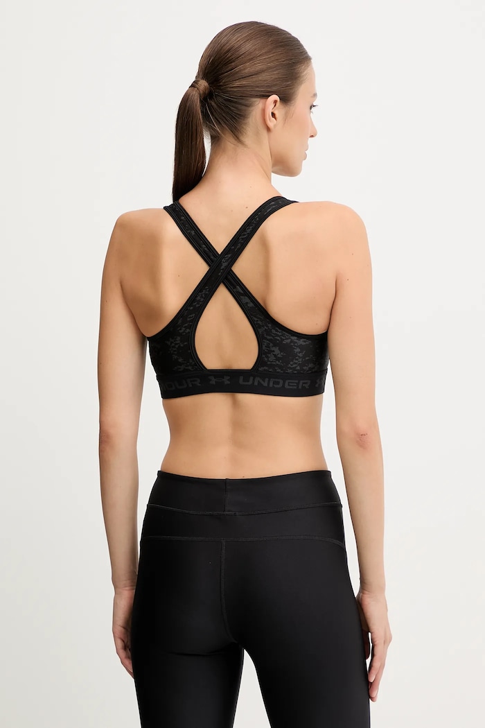 Odzież Under Armour biustonosz sportowy 1361042 czarny