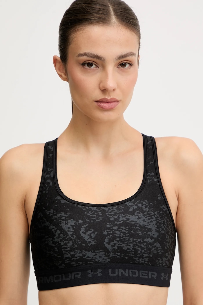 Under Armour biustonosz sportowy czarny 1361042
