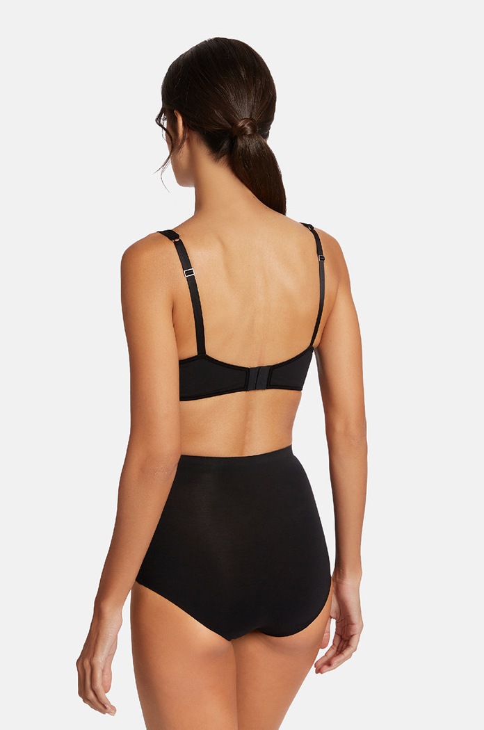 Wolford biustonosz kąpielowy czarny 69863
