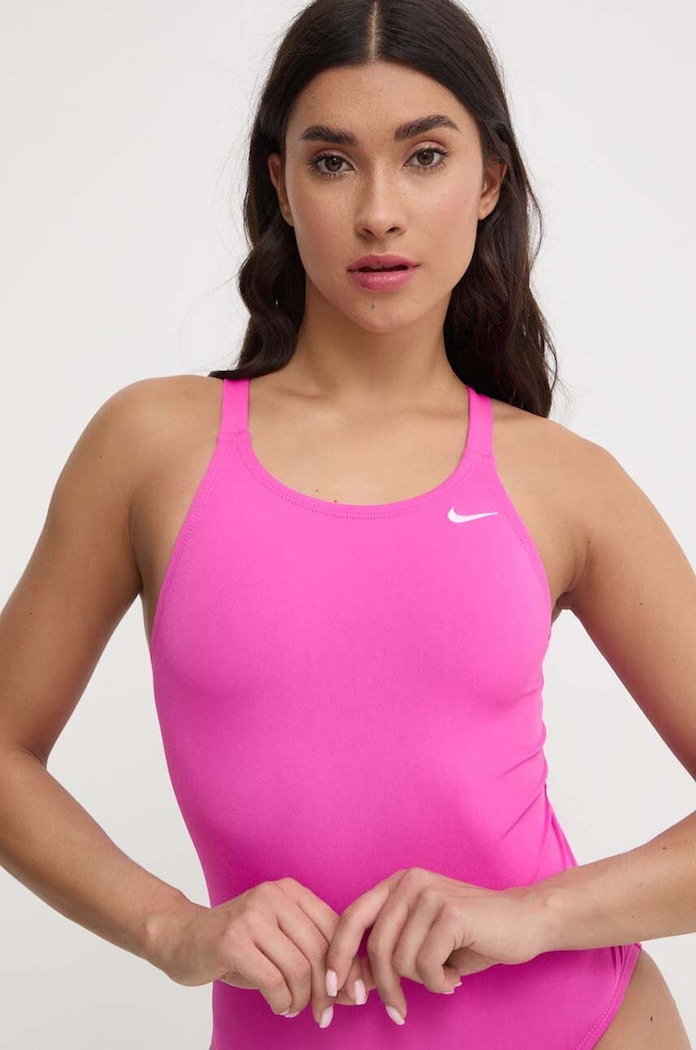 Nike strój kąpielowy jednoczęściowy damski różowy NESSA001