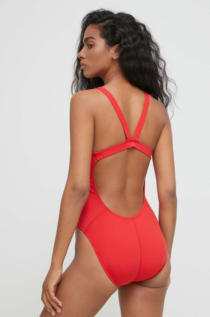 Nike enodelne kopalke ženske NESSA001 rdeča SS26