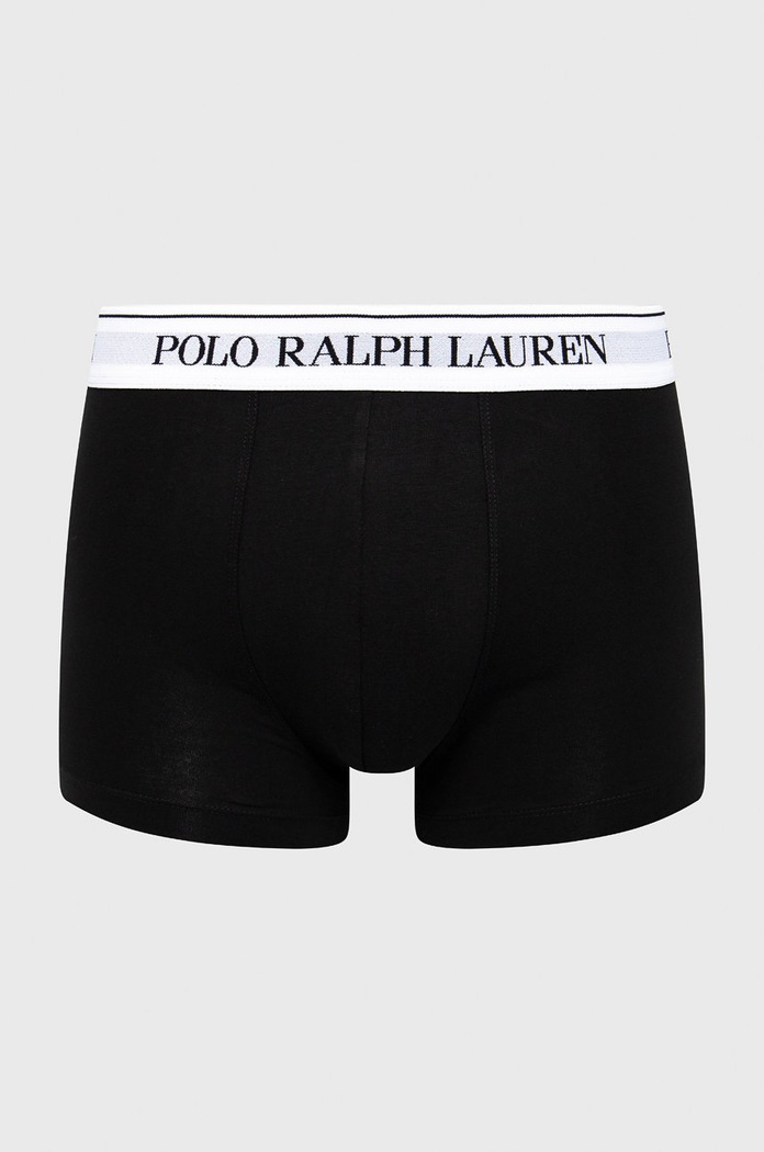 Boxerky Polo Ralph Lauren (3-pak) 714830299008 čierna SS21