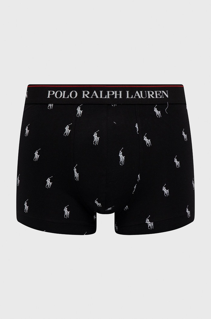 Boxerky Polo Ralph Lauren (3-pak) 714830299009 čierna SS26