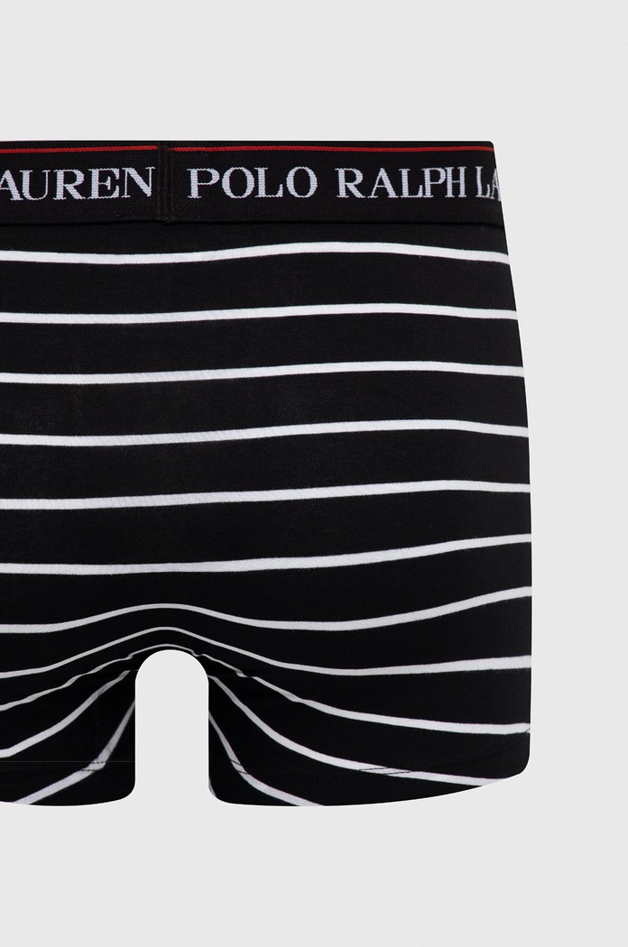 Boxerky Polo Ralph Lauren (3-pak) 714830299009 čierna