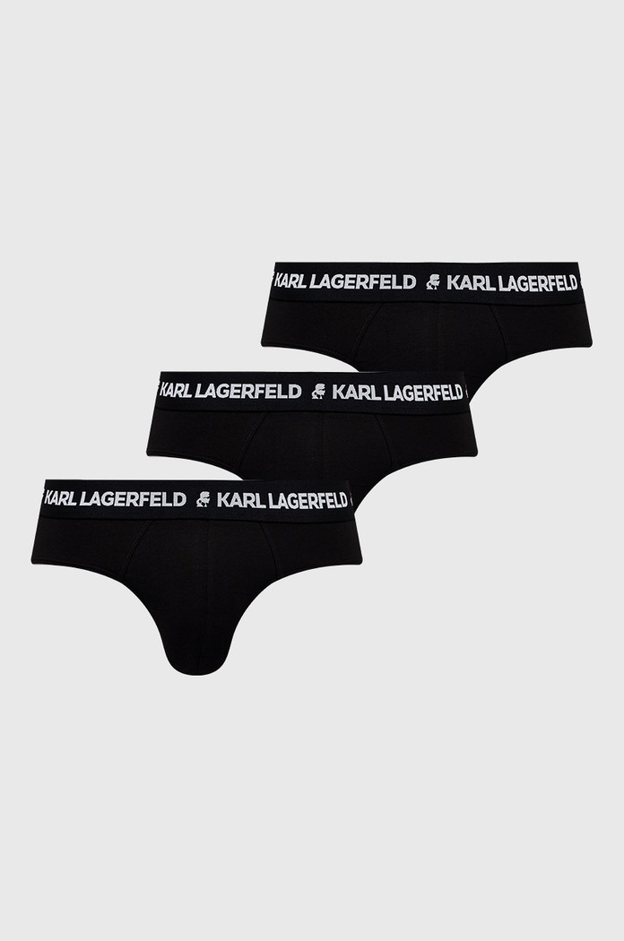 Karl Lagerfeld Slip (3-pack) slipuri negru 211M2103