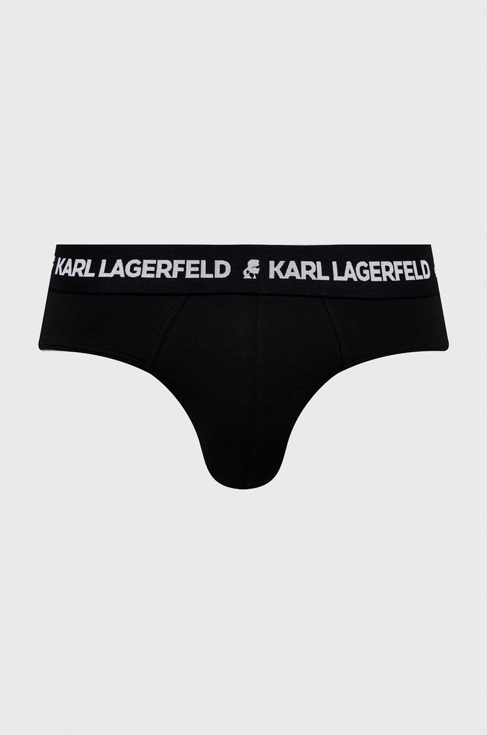 Karl Lagerfeld Slip (3-pack) 211M2103 negru AA00
