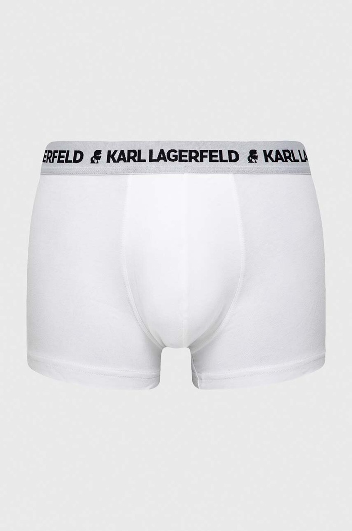 Boxerky Karl Lagerfeld 3-pack bílá 211M2102